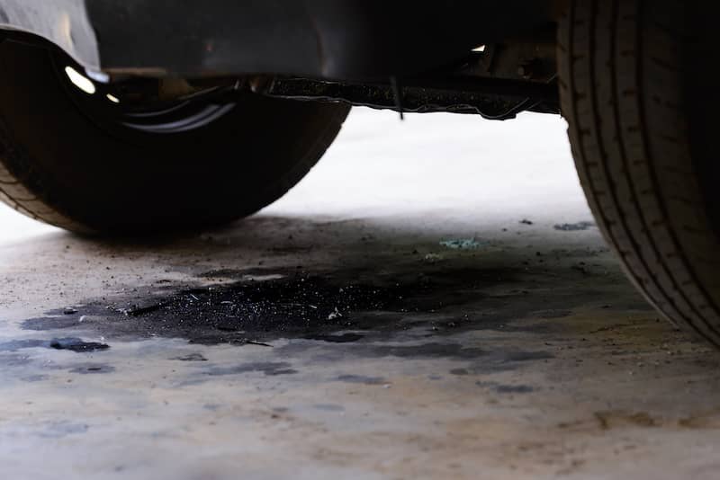 Oil leak diagnosis and gasket repair