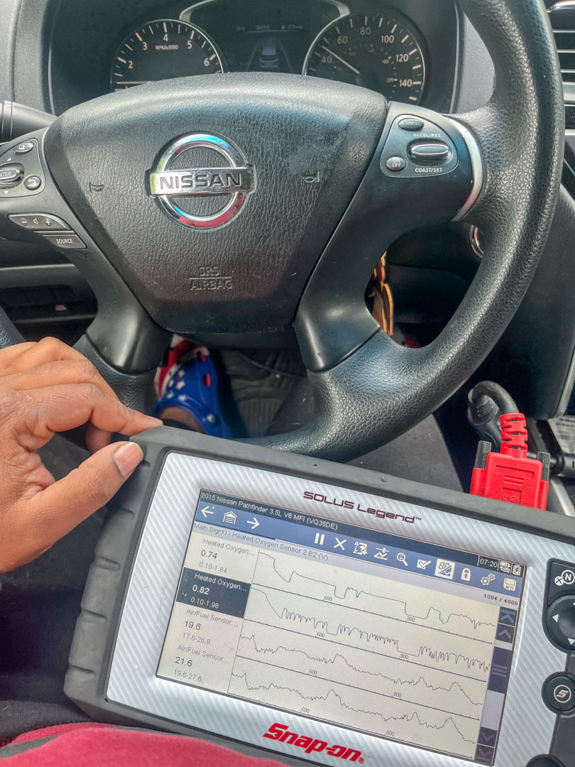 Vehicle diagnostic scan service
